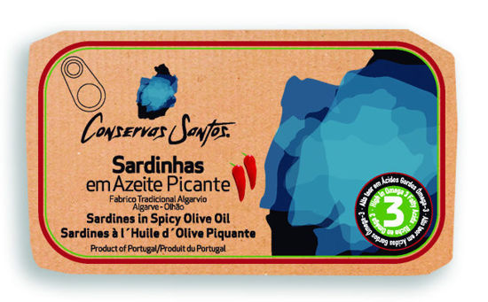 Picture of Sardinhas CAMPOS SANTOS Azeite Picante un