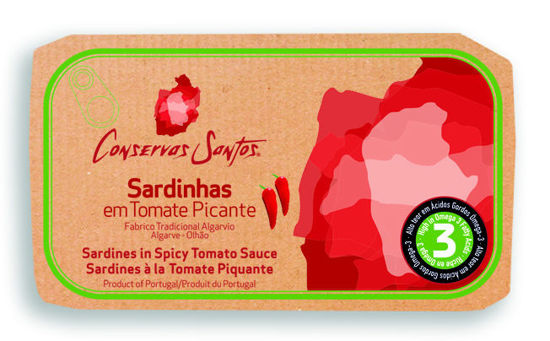 Picture of Sardinhas CAMPOS SANTOS Tomate Picante un