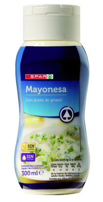 Picture of Maionese SPAR Top Down 300gr
