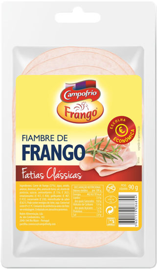 Picture of Fiambre CAMPOFRIO Econ Fat Frango 90gr