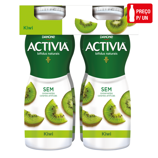 Iog ACTIVIA Líquido Kiwi 155gr - Spar Bragança