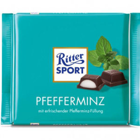 Picture of Choc RITTER SPORT Menta 100gr 