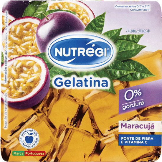 Picture of Gelatina NUTREGI Maracujá 4x100gr