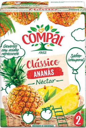 Picture of Néctar COMPAL Class Ananás Tetra 200ml