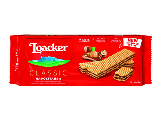 Picture of Bolacha LOACKER Waffer Avelã 175gr