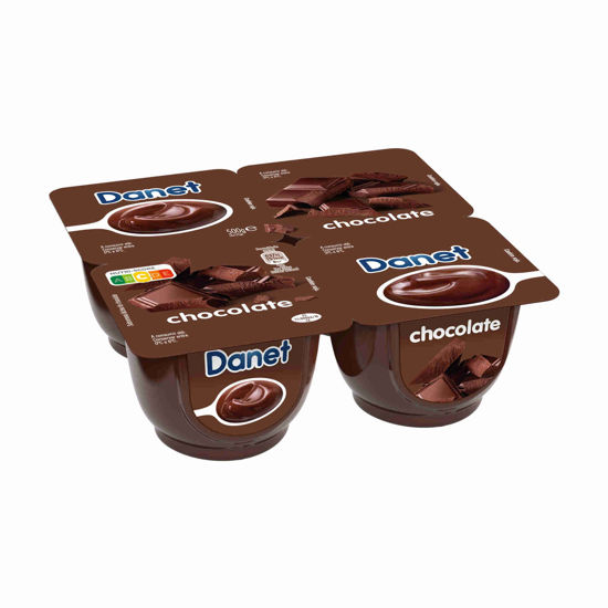 Picture of Sobremesa DANET Chocolate 4x125gr