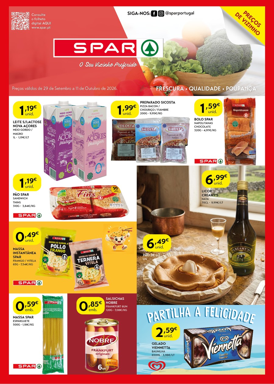 Primeira página do folheto Açores